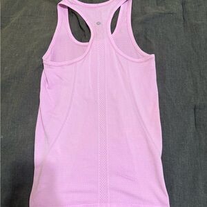 Women's Pink Racerback Tank Top